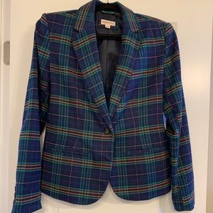 Plaid Blazer